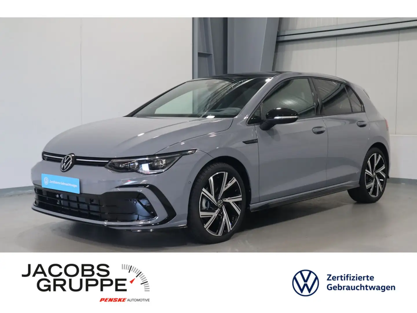 Volkswagen Golf VIII 2.0 TDI R-Line*BlackStyle*PANO*HuD*AHK * Grau - 1