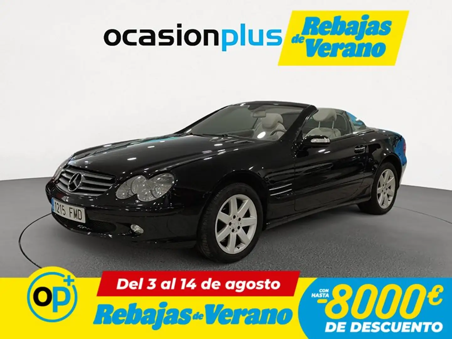 Mercedes-Benz SL 500 Aut. Negro - 1