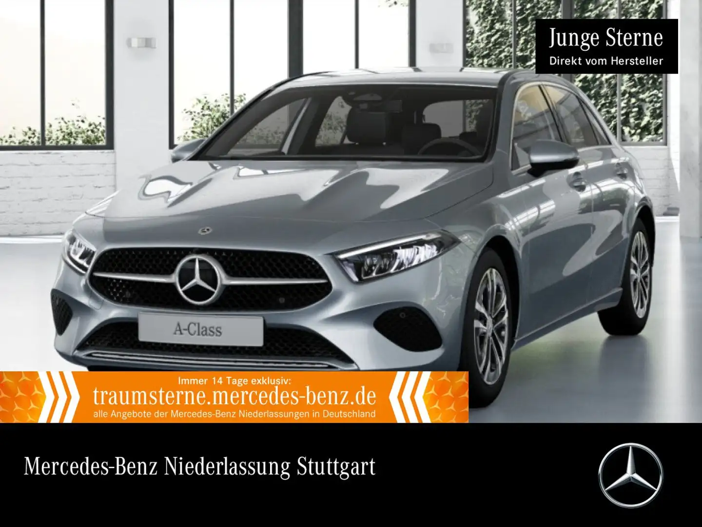 Mercedes-Benz A 250 e PROGRESSIVE+LED+KAMERA+8G Silber - 1