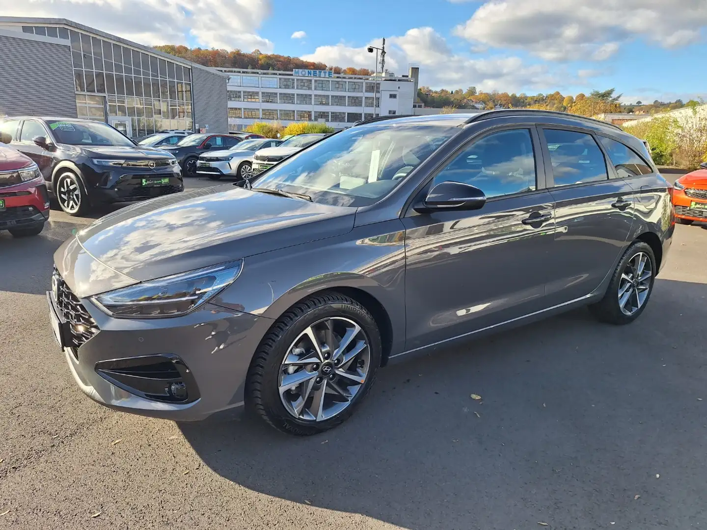 Hyundai i30 Kombi 1.0 Turbo Advantage inkl. Big Deal Gris - 2