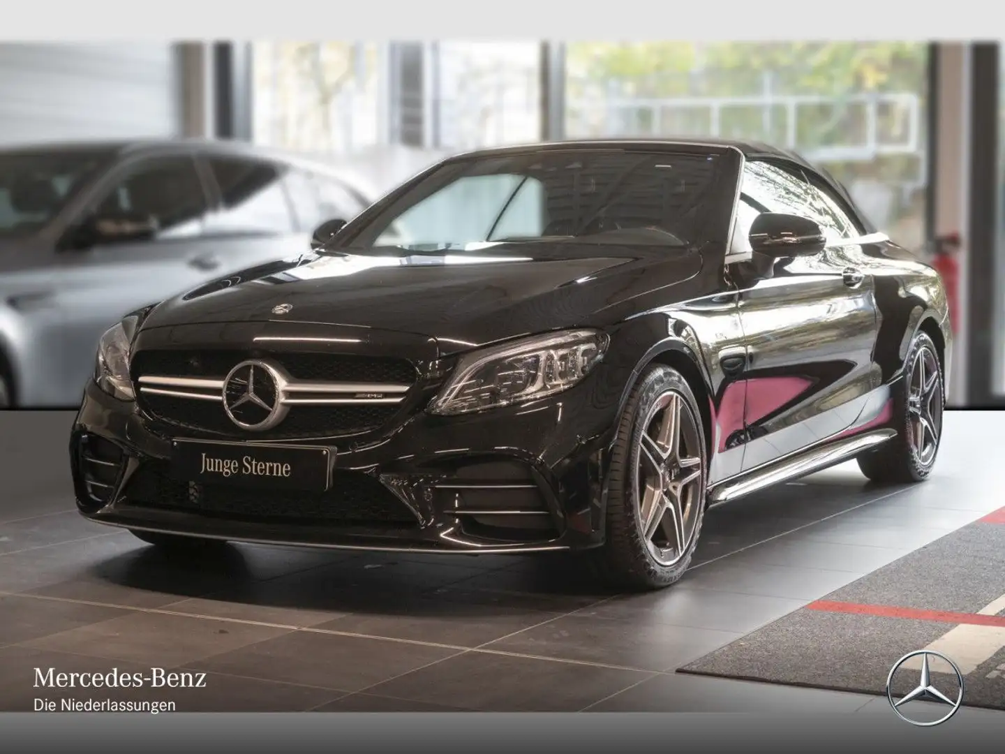 Mercedes-Benz C 43 AMG C 43 Cabrio 4M AMG+360+MULTIBEAM+FAHRASS+BURMESTER Schwarz - 2