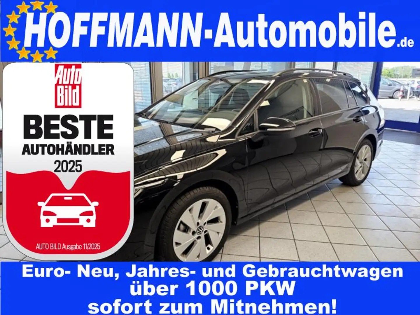 Volkswagen Golf Variant Life Climatr,Kamera,ACC,Sitzhzg. Fekete - 1