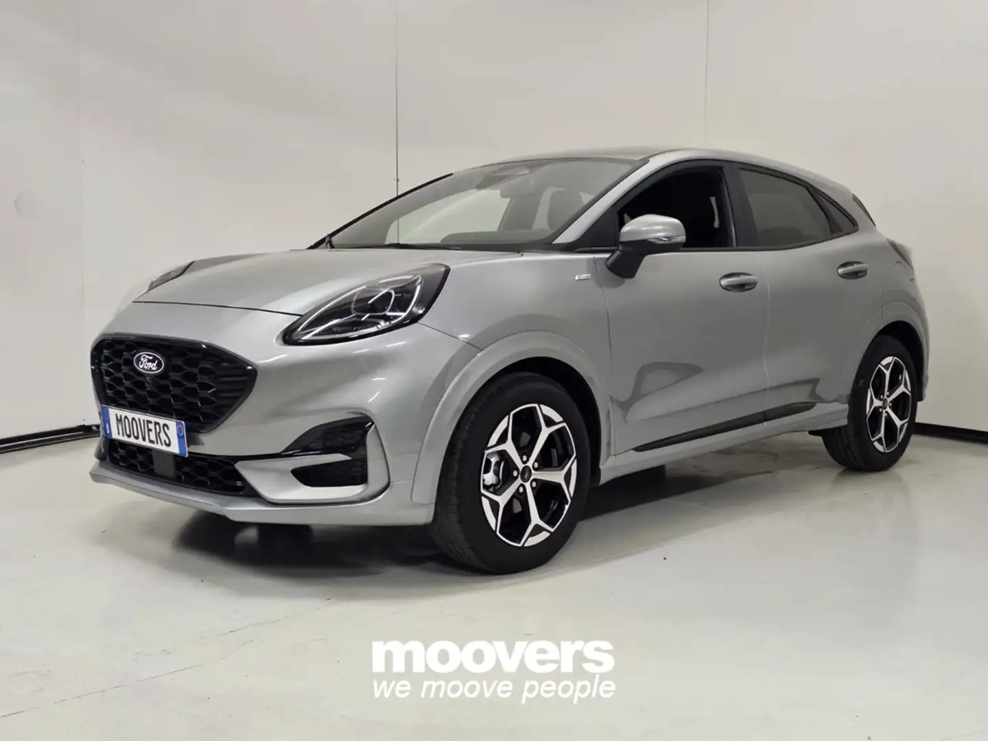 Ford Puma 1.0 EcoBoost Hybrid 125 CV S&S ST-Line Grijs - 1