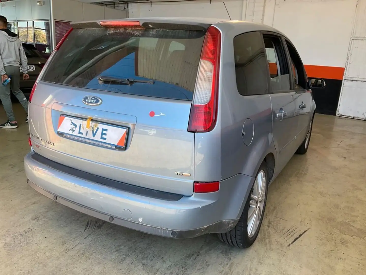Ford Focus C-Max CMAX 1.6 TDCi Ghia CVT Azul - 2