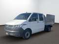 Volkswagen T6 Transporter T6.1 DoKa Pritsche+Plane 4MOTION StHz Klima DAB Weiß - thumbnail 1