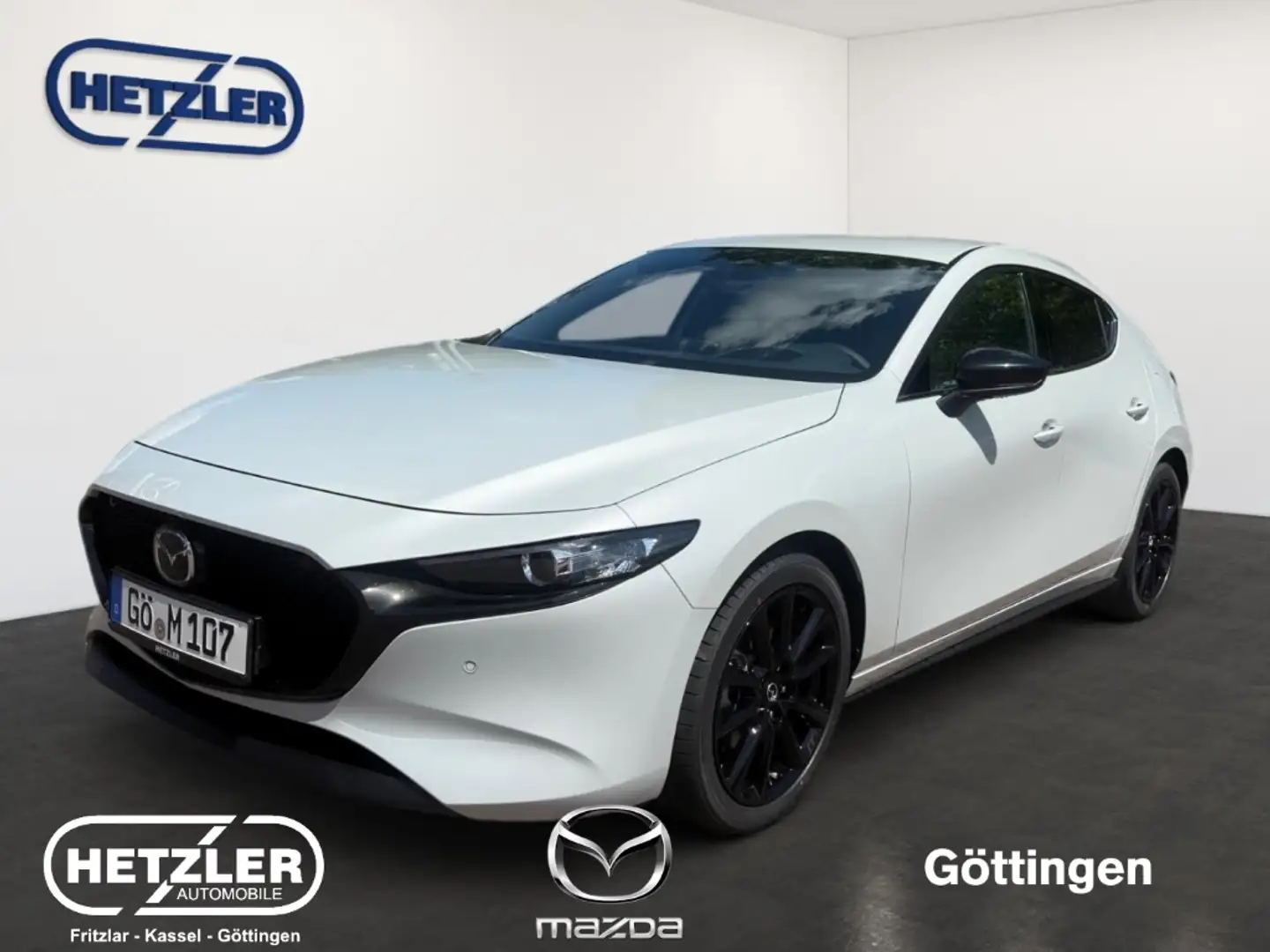 Mazda 3 5HB 2.5L e-SKYACTIV G 140ps 6AT FWD Homura, Head U Weiß - 1