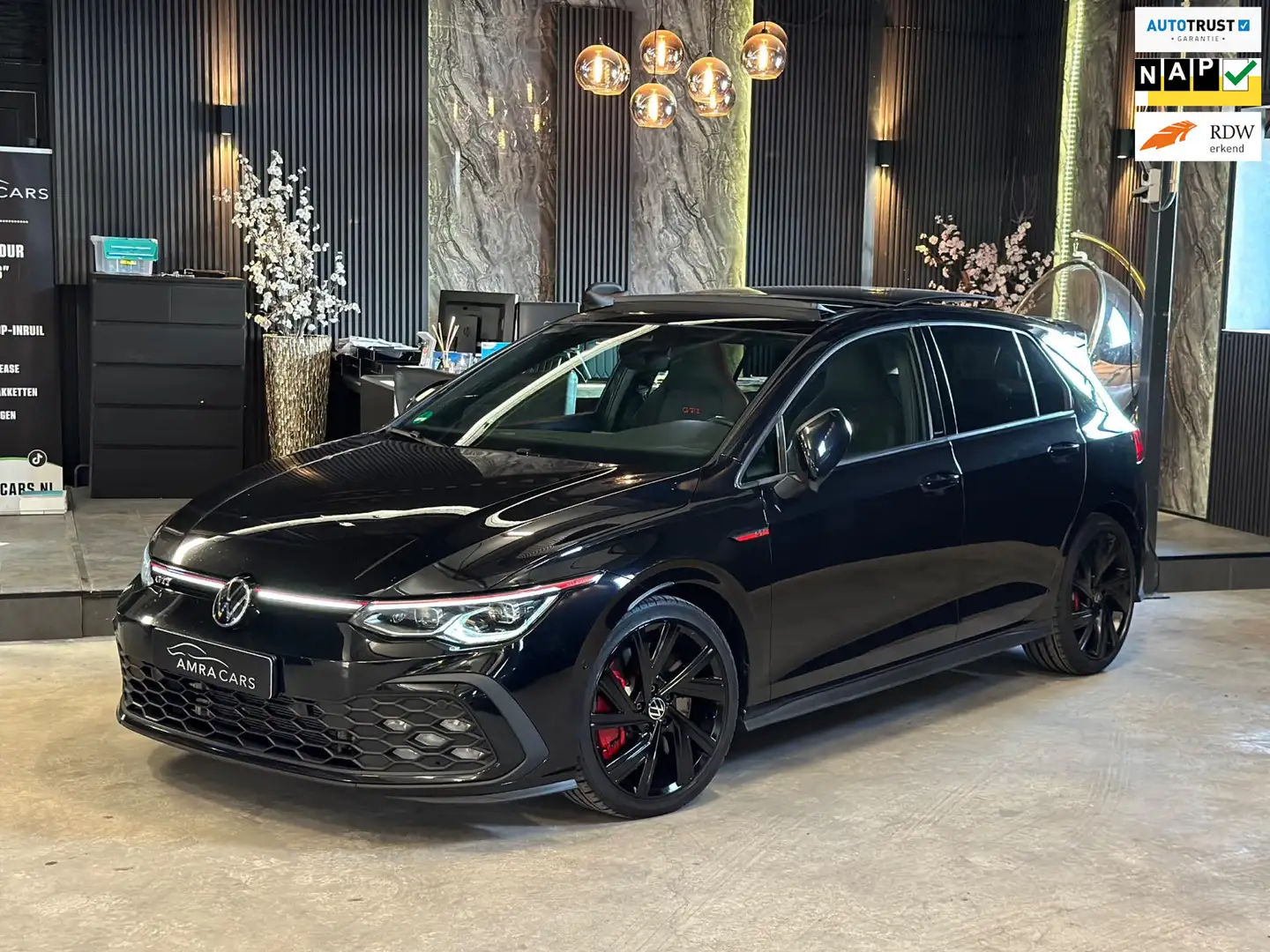 Volkswagen Golf GTI 2.0 TSI GTI|PANO|BOMVOL! Noir - 1