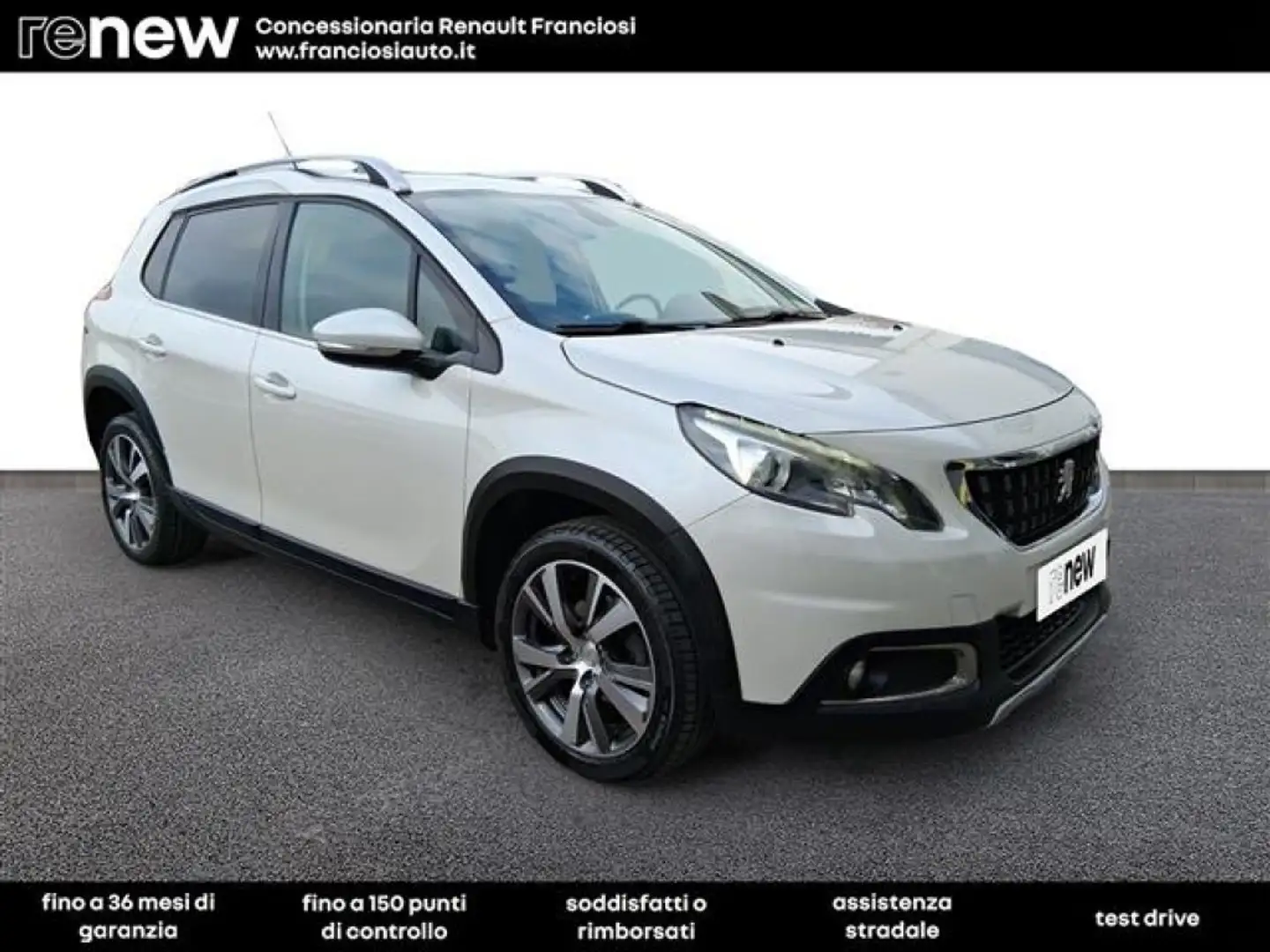 Peugeot 2008 1.6 BlueHDi Allure my16 Bianco - 2