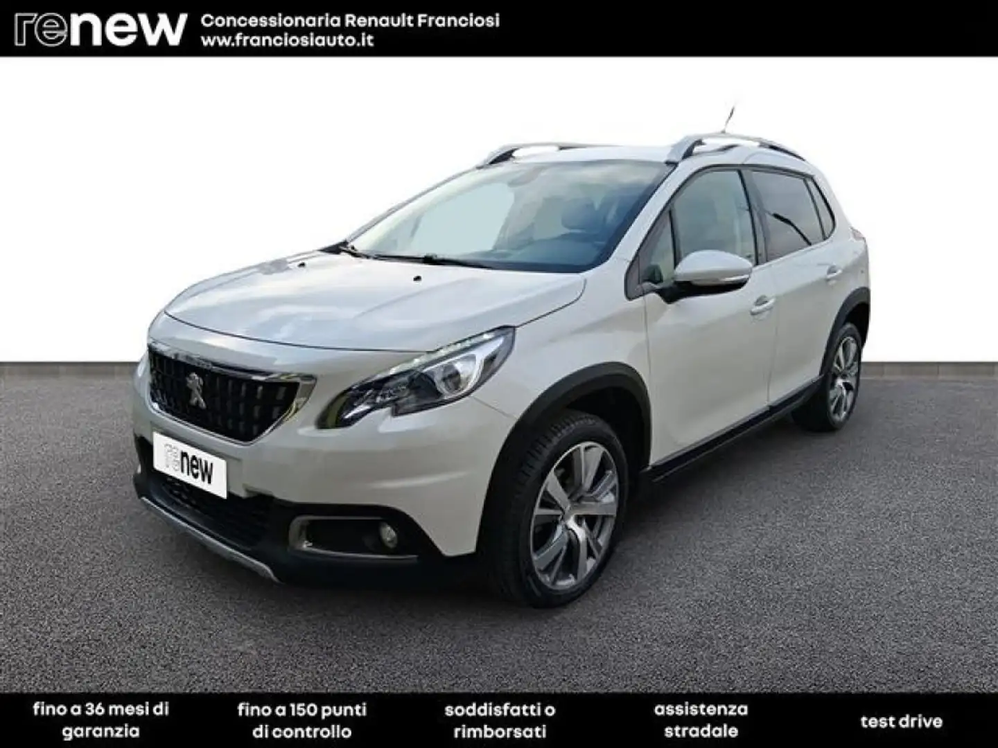 Peugeot 2008 1.6 BlueHDi Allure my16 Bianco - 1