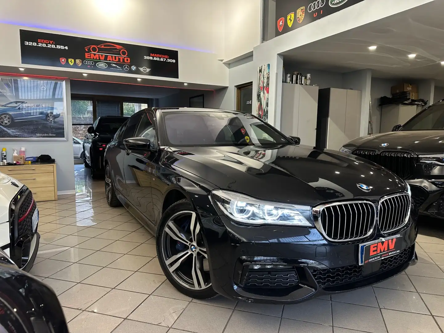 BMW 740 740d xDrive Eccelsa Zwart - 1