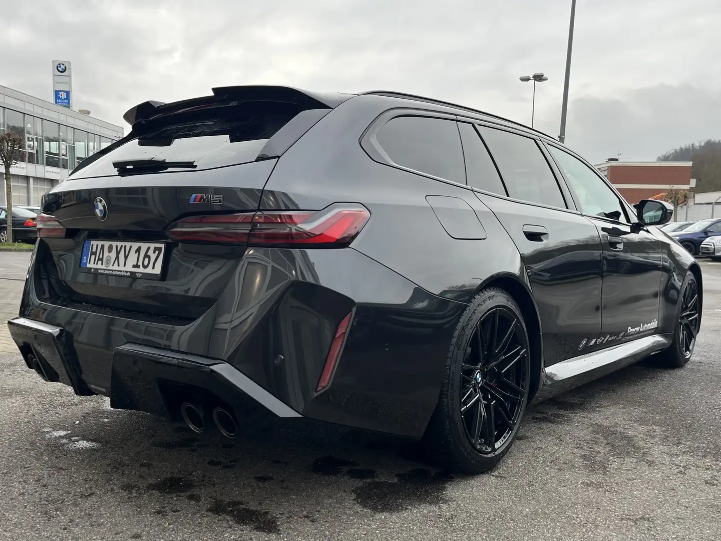 BMW M5 Touring 0,5%Versteu. VMAX PANO AHK Sitzlüft Gris - 2