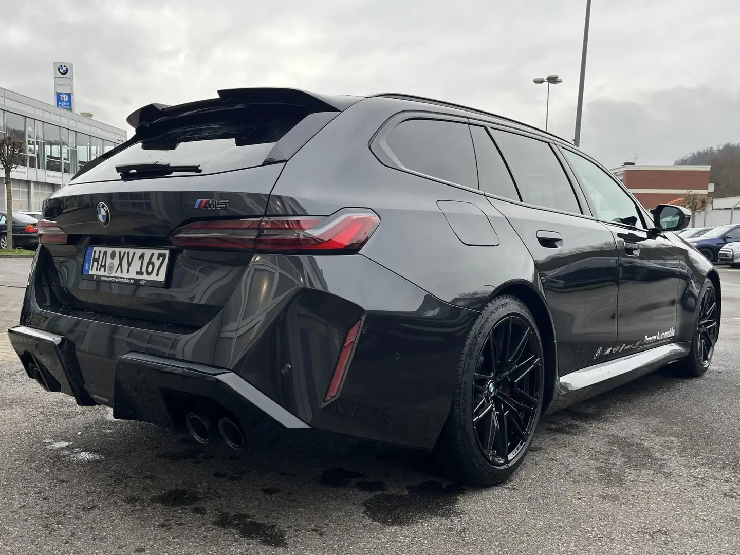 BMW M5 Touring 0,5%Versteu. VMAX PANO AHK Sitzlüft Gris - 2