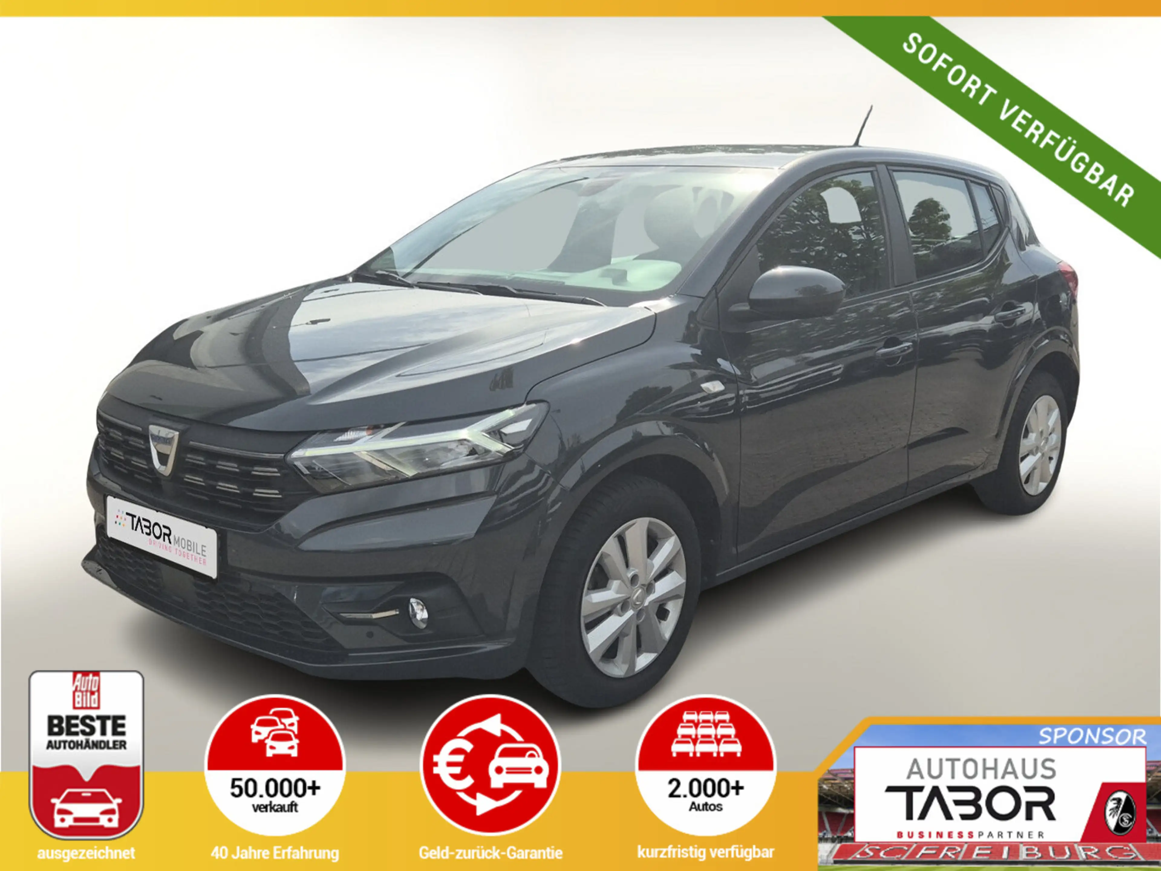 Dacia Sandero III 1.0 SCe 65 Comfort LED Nav PDC Kam