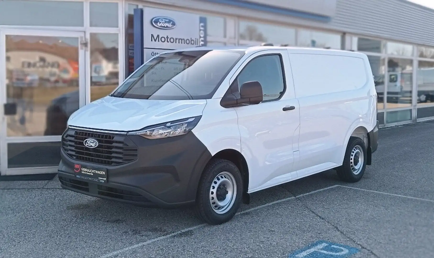 Ford Transit Custom Kasten 2,0 EcoBlue L1H1 280 Basis Weiß - 1