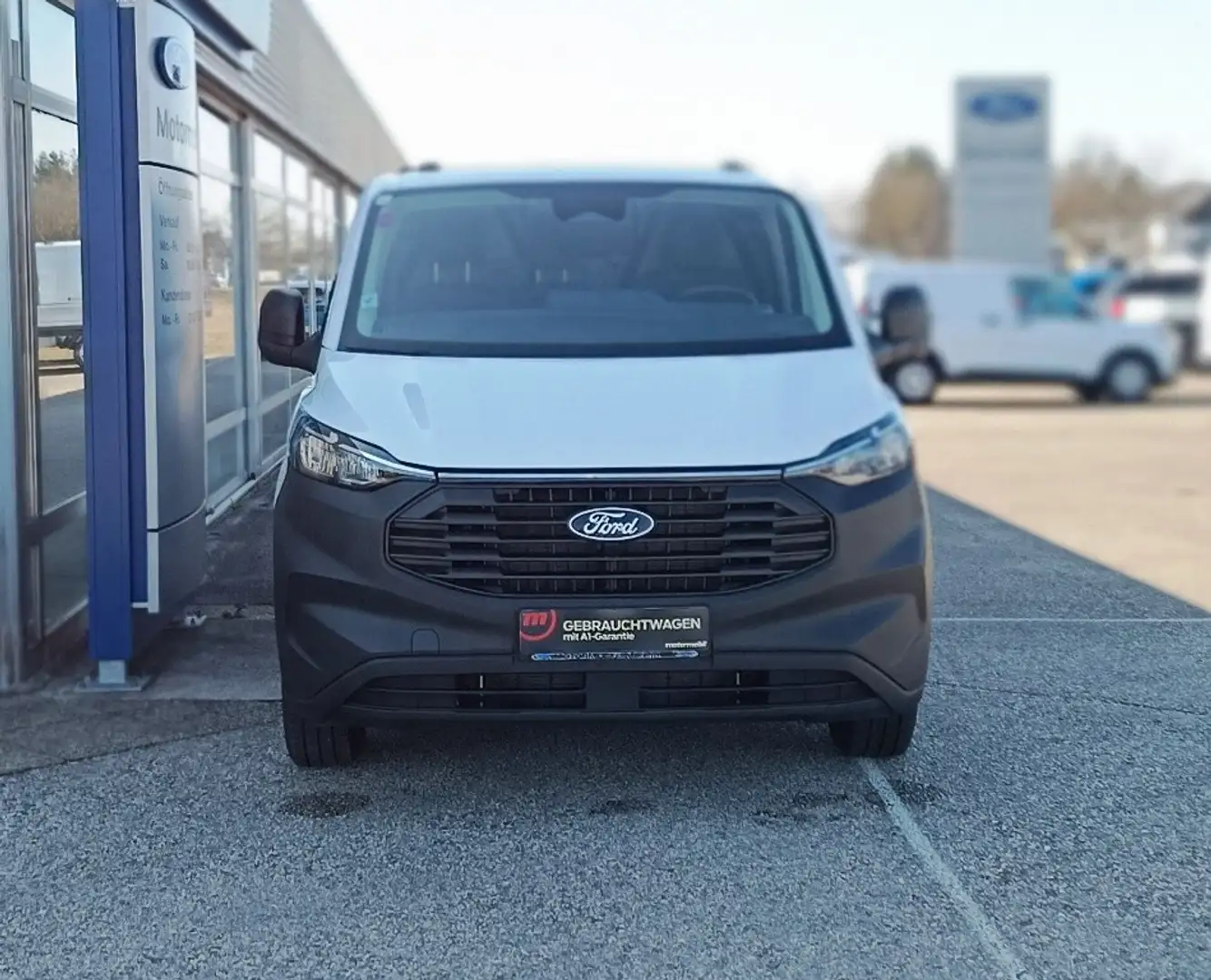 Ford Transit Custom Kasten 2,0 EcoBlue L1H1 280 Basis Weiß - 2