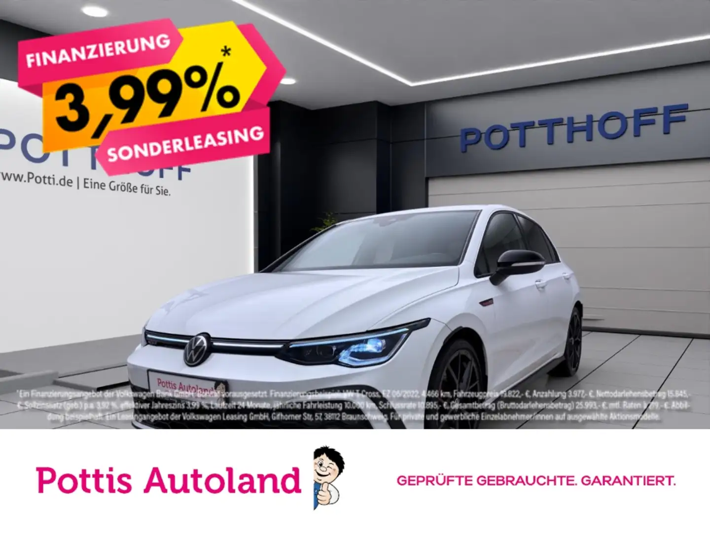 Volkswagen Golf GTI NAVI KAMERA KLIMA PDC LED Blanc - 1