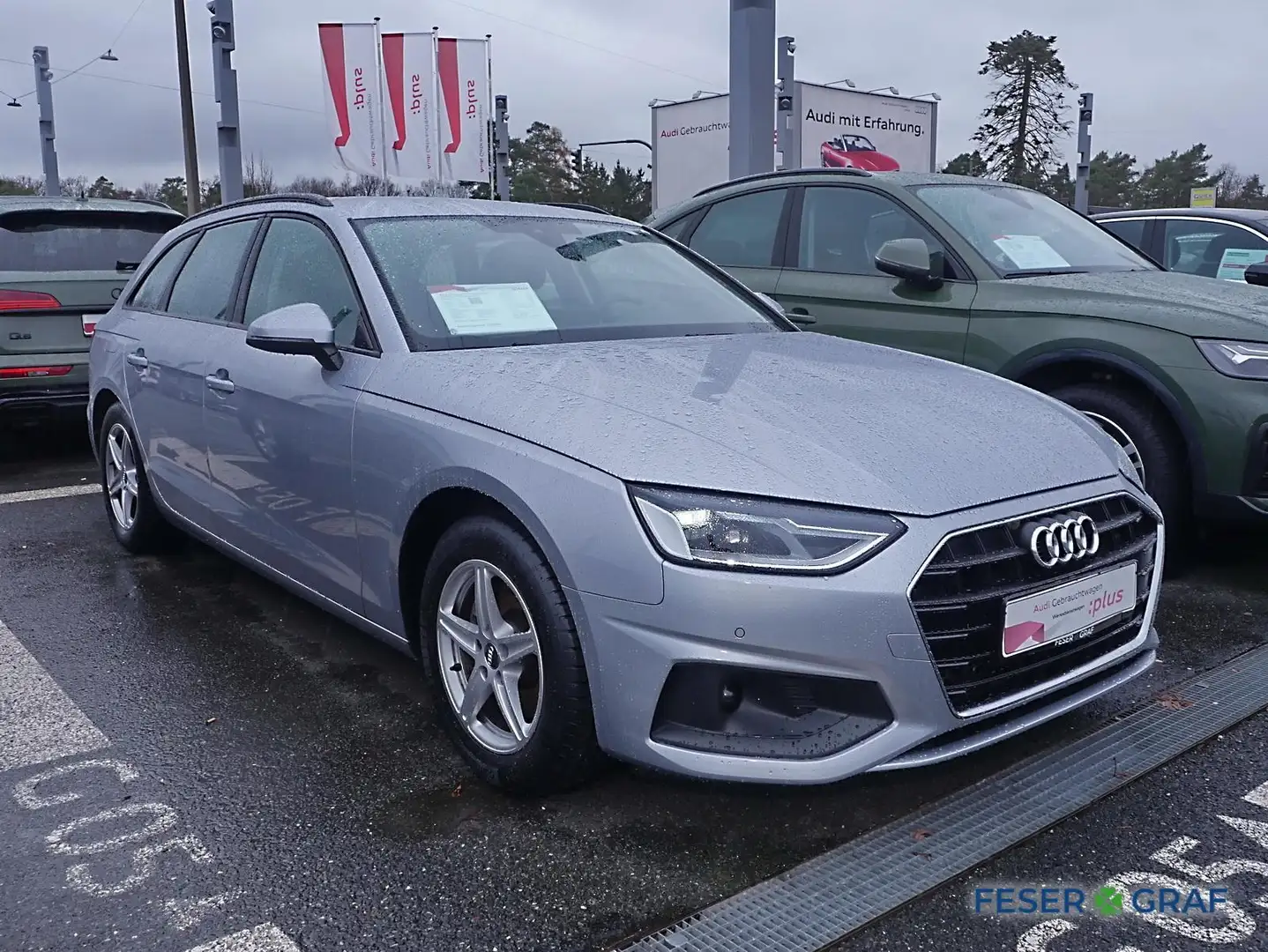 Audi A4 Avant 35 TFSI S tronic LED Navi PDC plus SHZ Zilver - 2