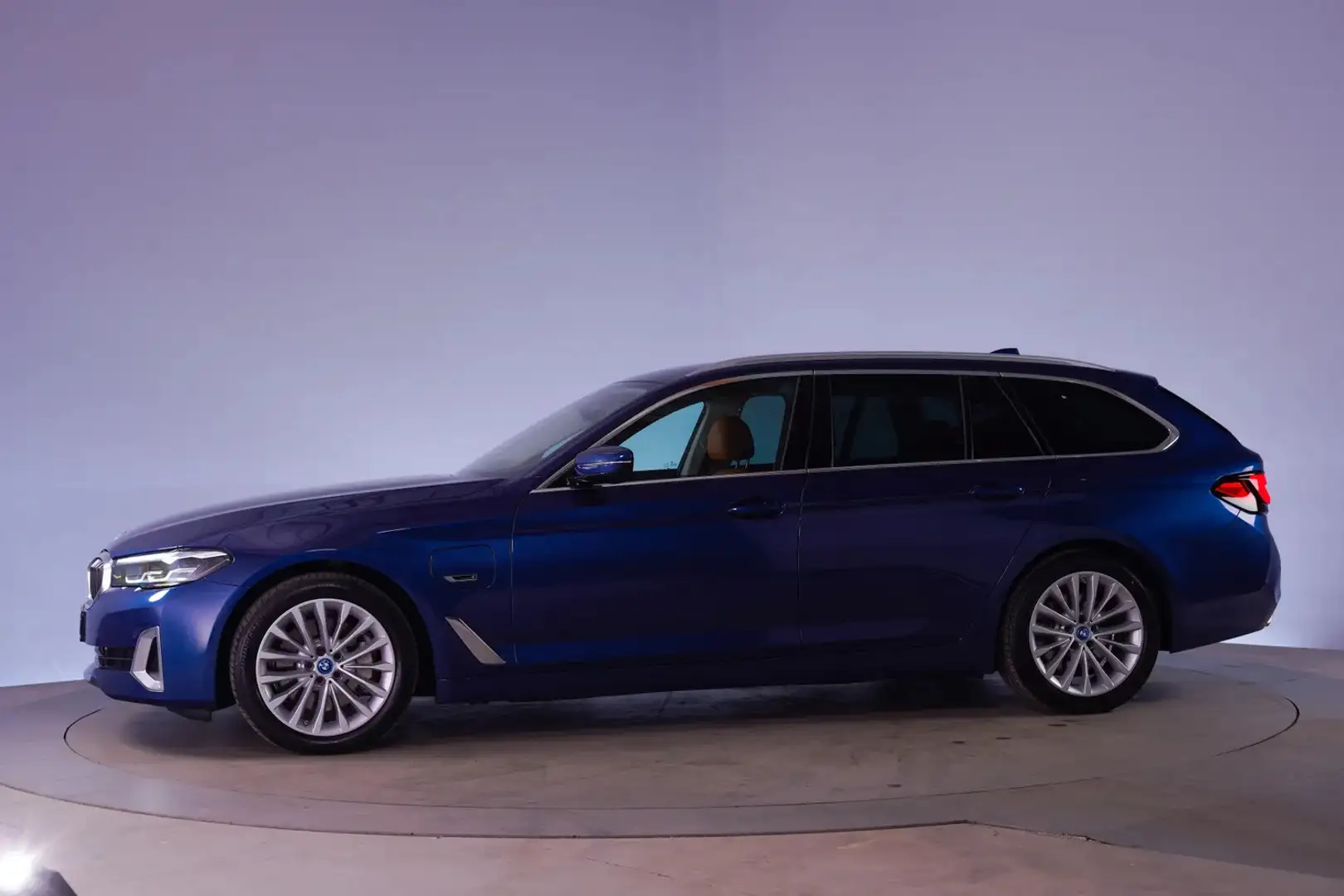 BMW 530 5-serie Touring 530e High Executive Luxury [ Leder Blau - 2