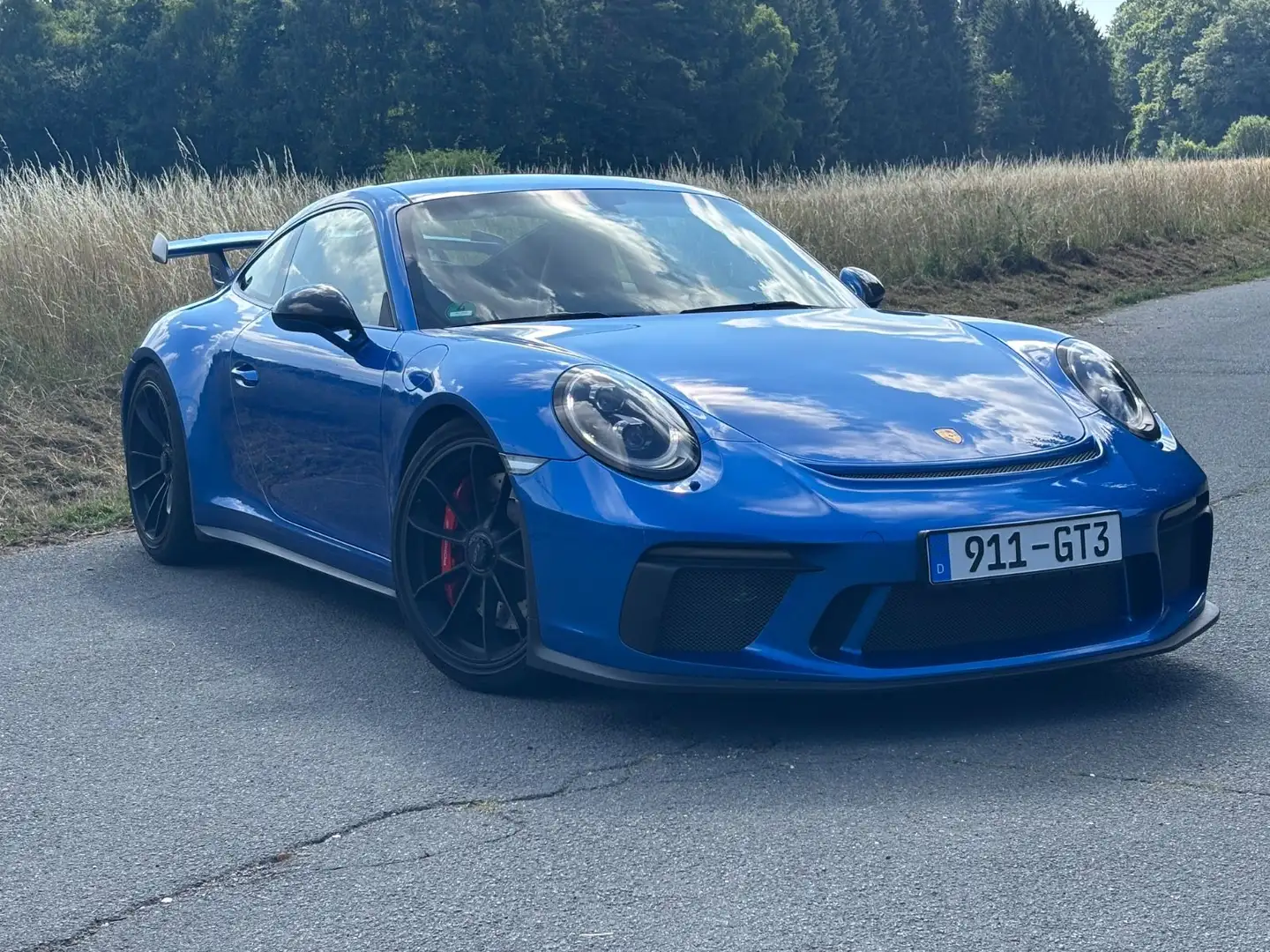 Porsche 991 GT3 PDK SCHECKHEFT UNFALLFREI 111-PUNKTE Albastru - 1