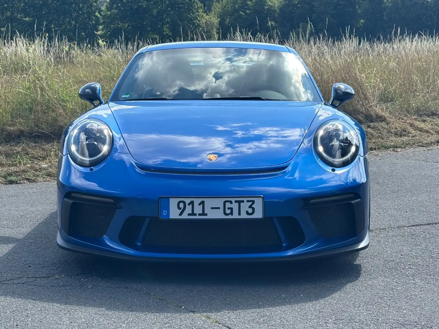 Porsche 991 GT3 PDK SCHECKHEFT UNFALLFREI 111-PUNKTE Albastru - 2