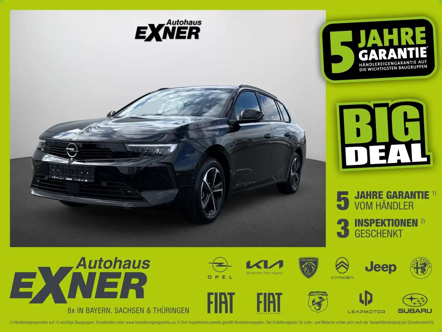 Opel Astra Sportstourer 1,5 D EDITION AHK, Automatik Schwarz - 1