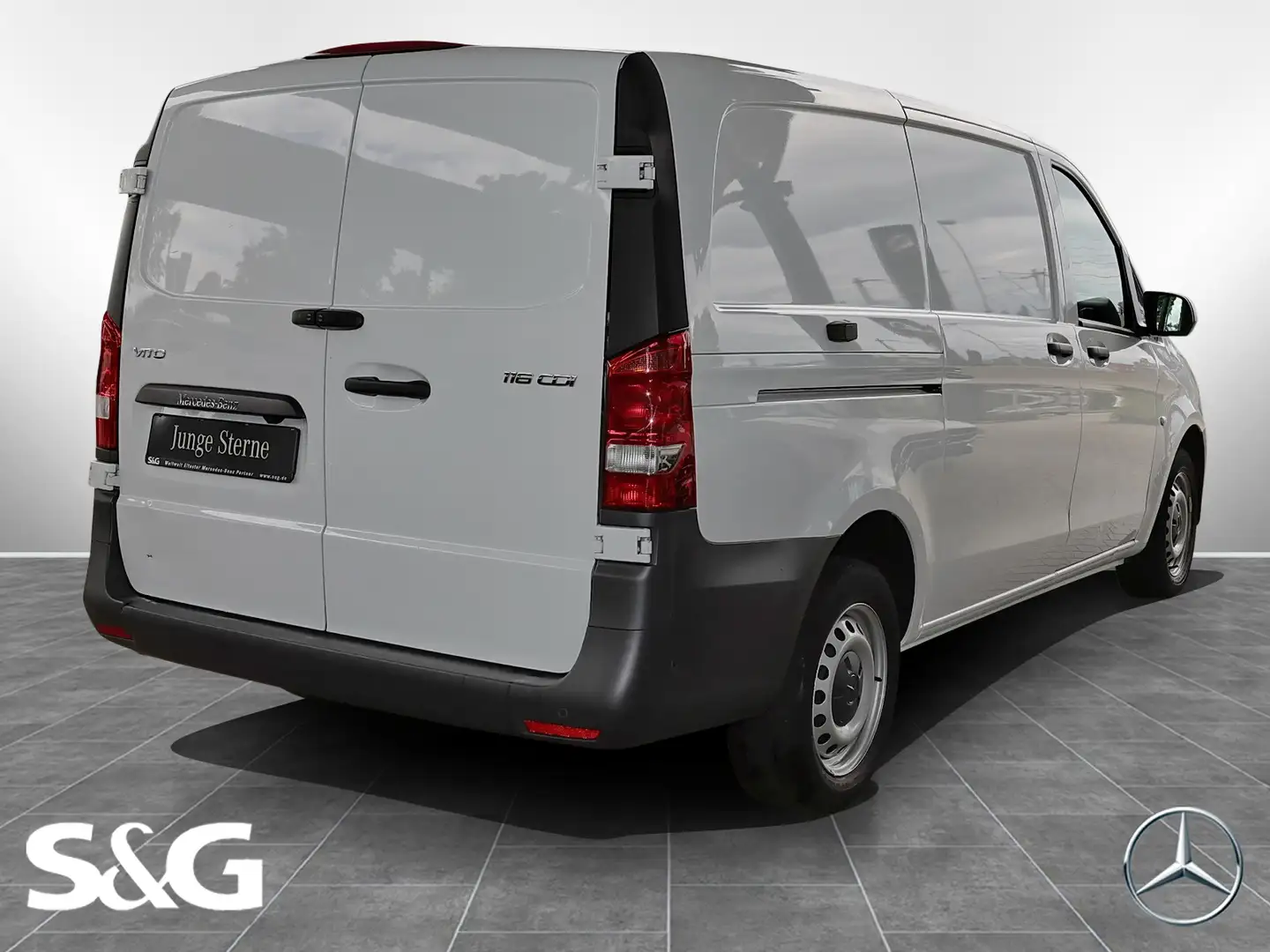 Mercedes-Benz Vito 116 CDI Kasten Lang Weiß - 2