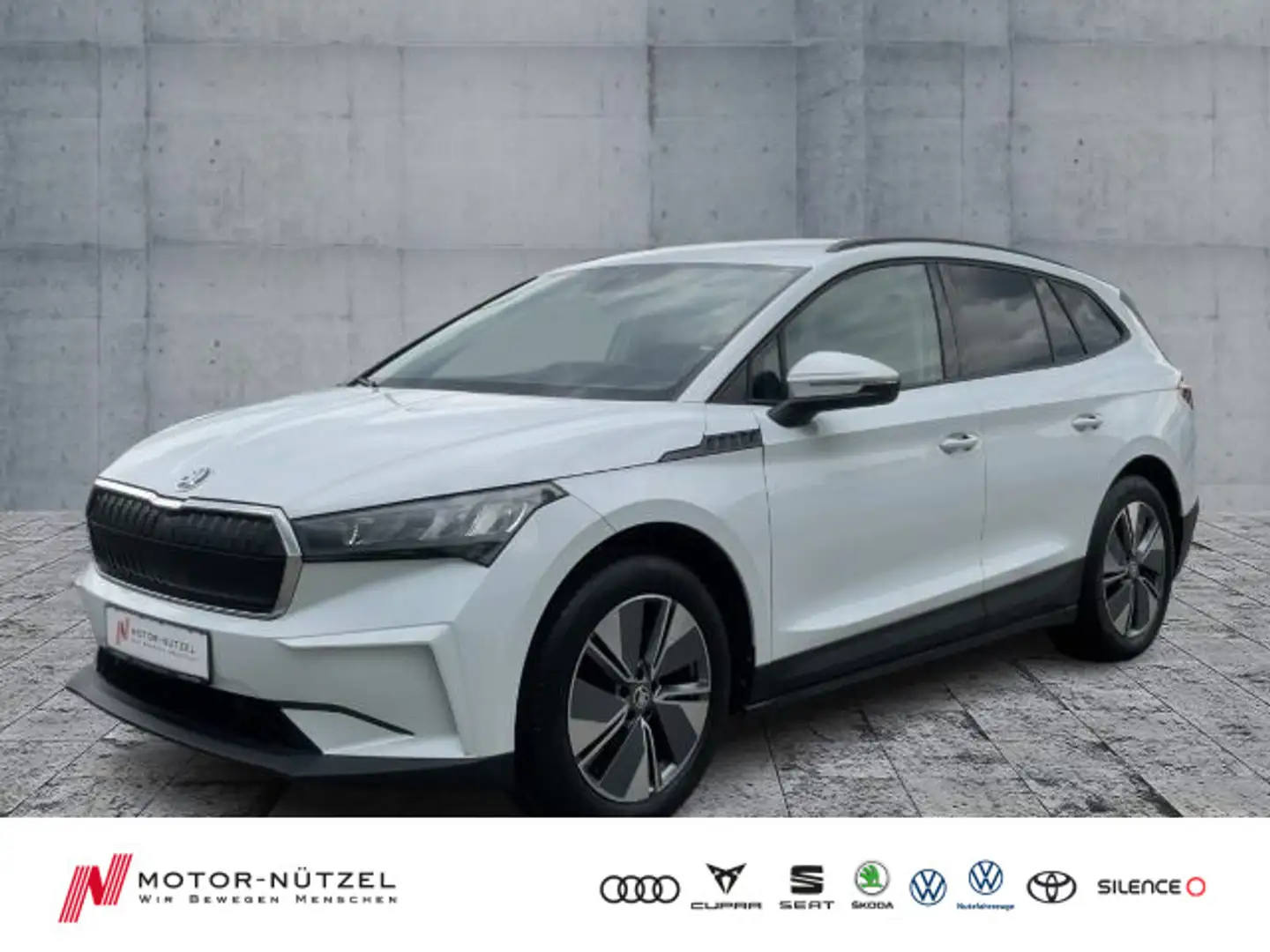 Skoda Enyaq iV 60 LED+NAVI+DAB+GRA+PDC+SHZ+PDC+19Z.ALU Wit - 1