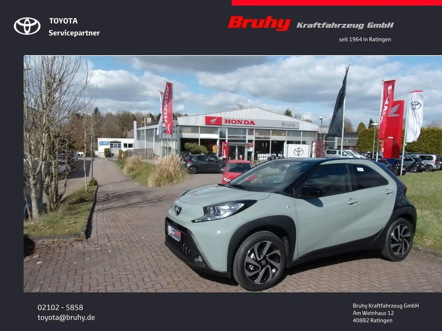 Toyota Aygo X S-CVT Teamplayer Kracherpreis Gris - 1