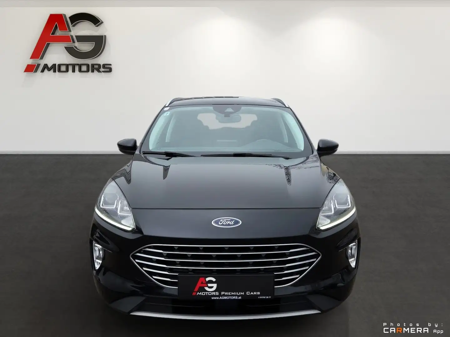 Ford Kuga 2,0 EcoBlue Hybrid Titanium/LED/Navi/SHZ v-h/Spur Schwarz - 2