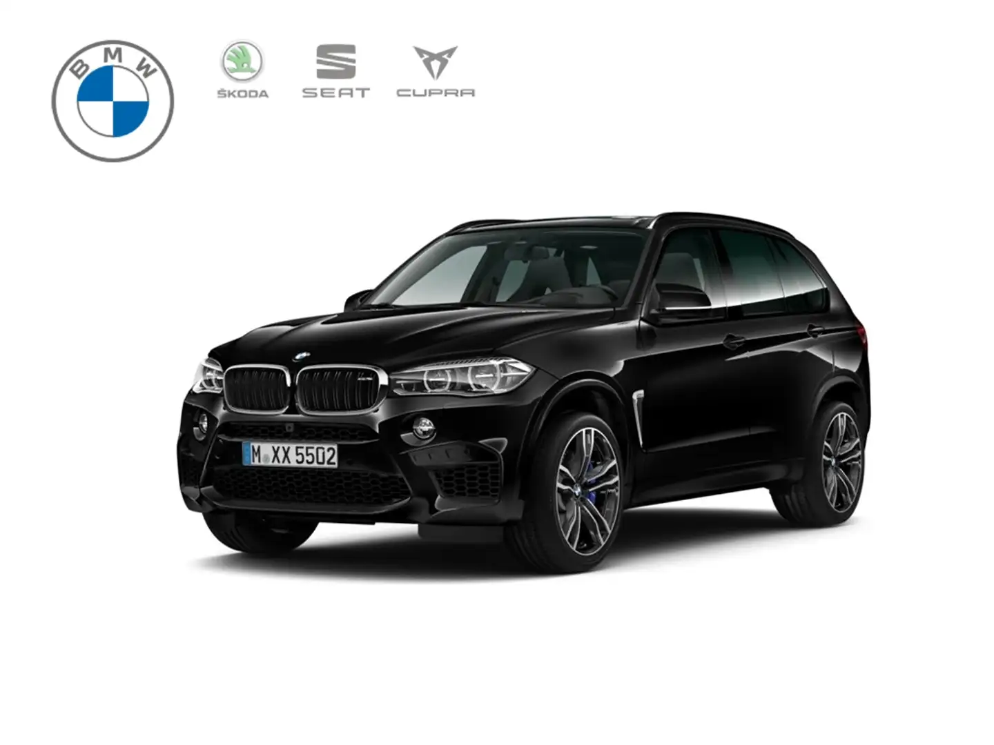 BMW X5 M AHK+STANDHEIZUNG+PANO+360°KAMERA+HEAD-UP-DISPLAY Noir - 1