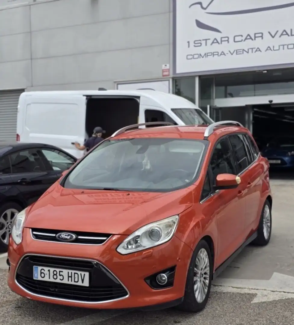 Ford Grand C-Max 1.6TDCi Titanium Rouge - 2