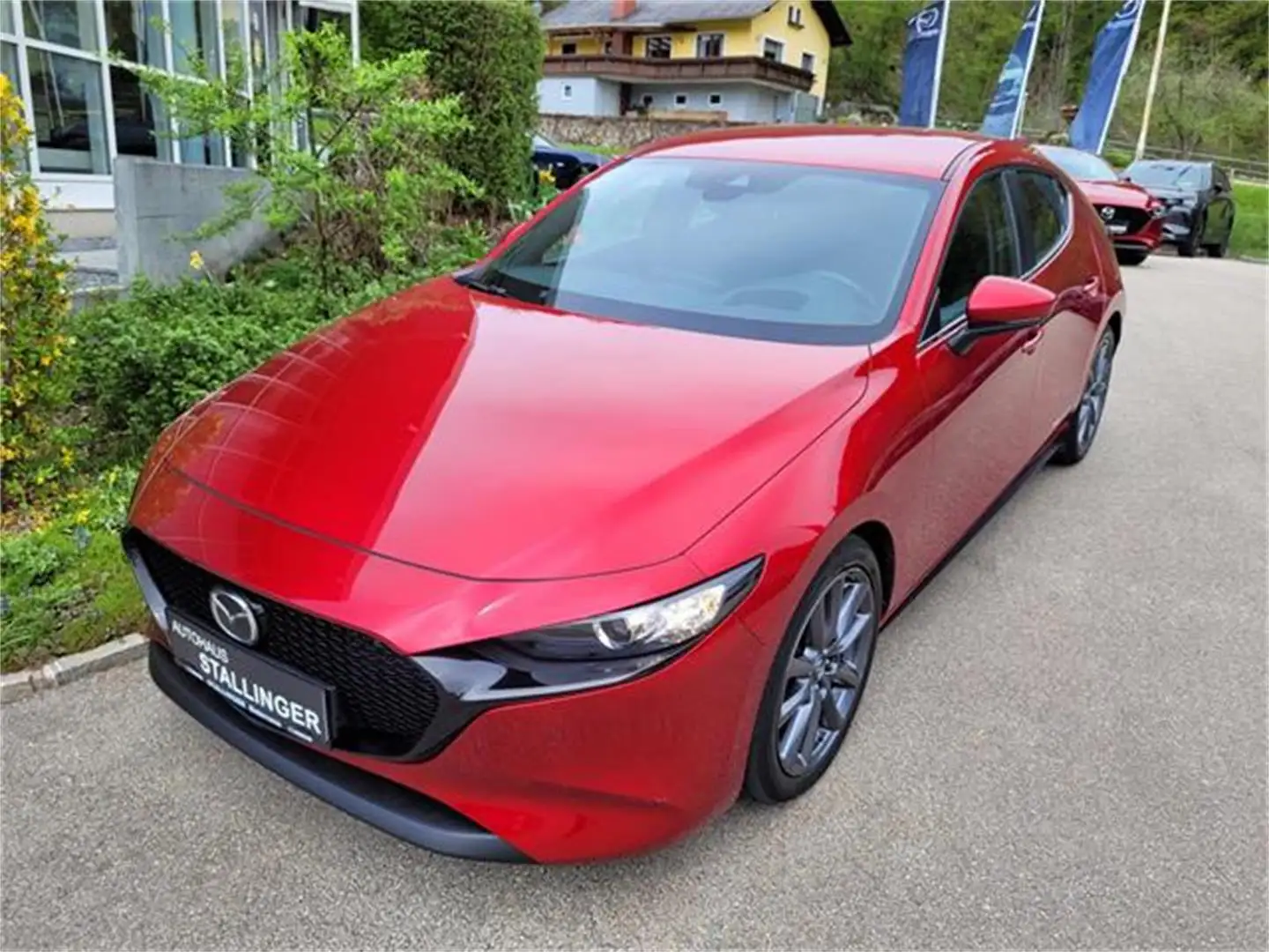 Mazda 3 e-Skyactiv-G122 Comfort+ Rot - 1