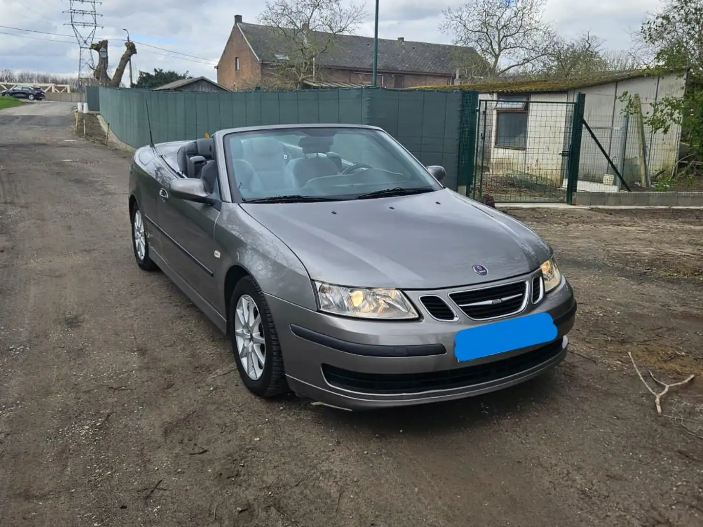 Saab 9-3 9-3 1.9 TTiD Cabriolet DPF Aut. Vector Argent - 2