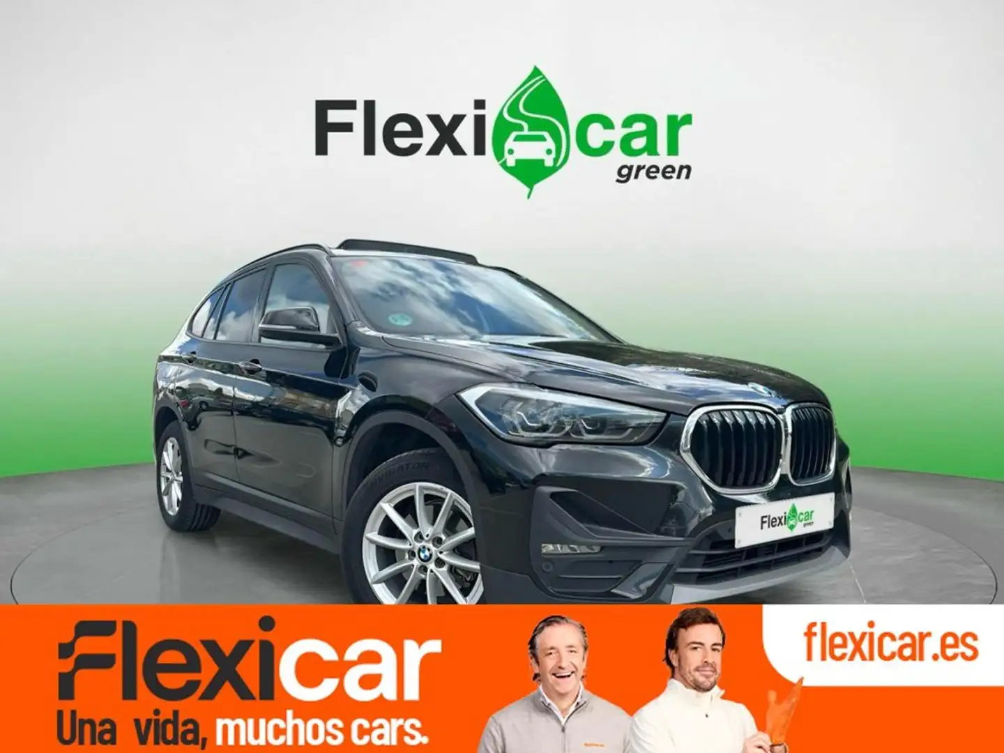 BMW X1 sDrive 18dA Negro - 1
