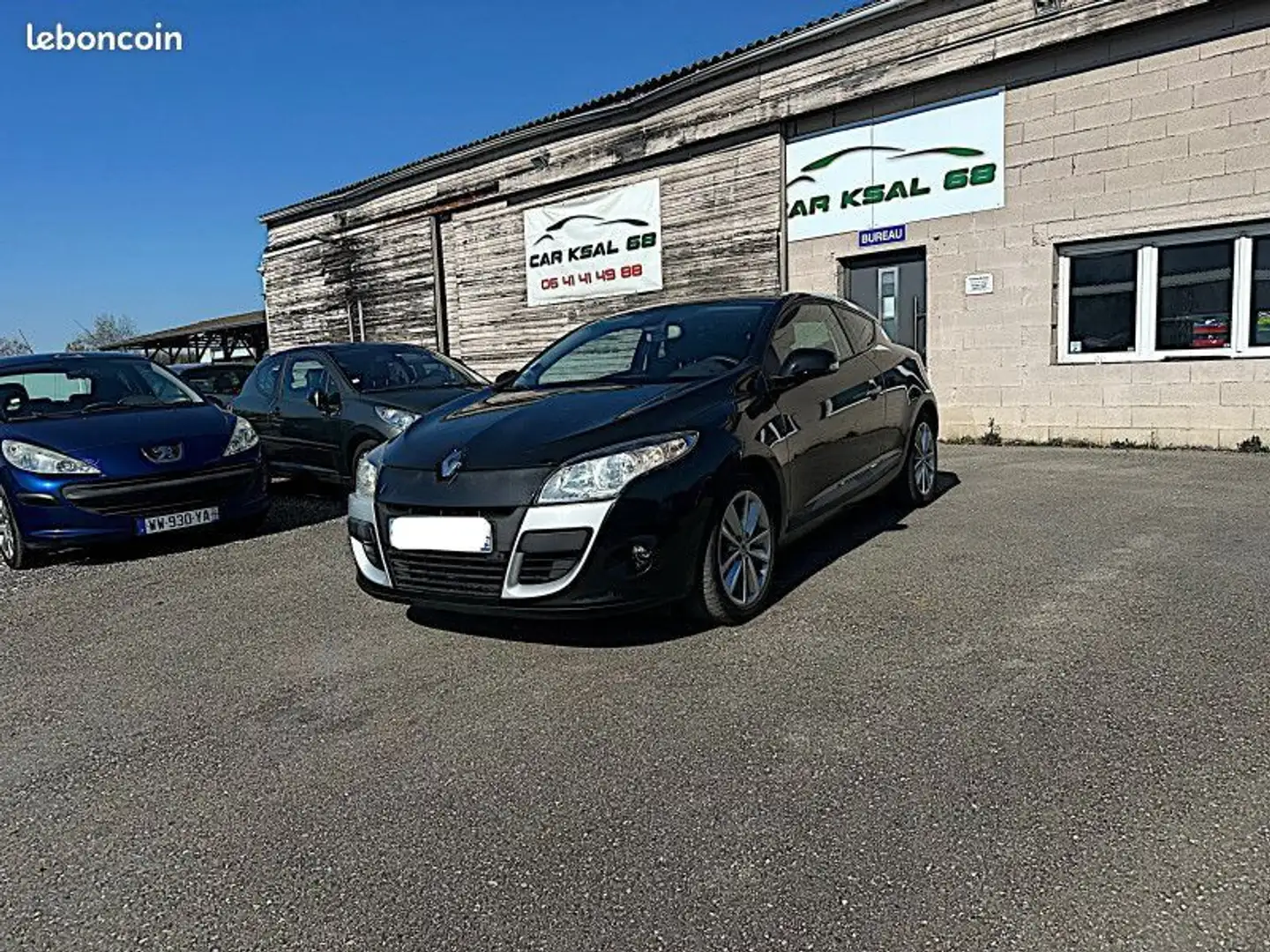 Renault Megane III COUPE 2.0 TCE 180CH DYNAMIQUE Noir - 1