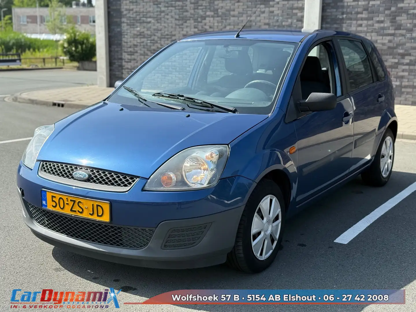 Ford Fiesta 1.3-8V Cool & Sound | Elek. Ramen | Handsfree | Ai Bleu - 2
