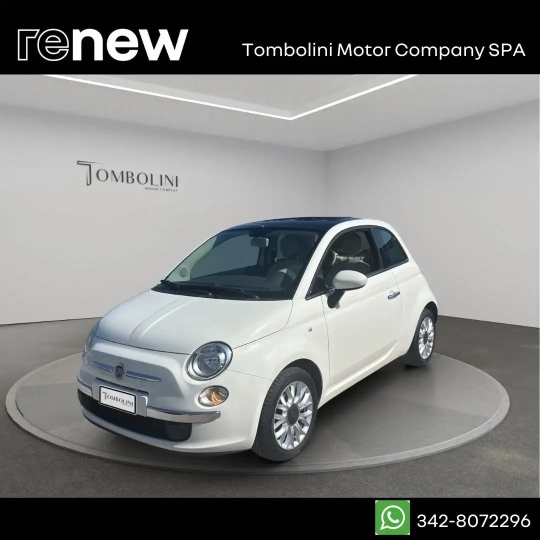 Fiat 500 500 1.2 Lounge 69cv E6 Blanco - 1