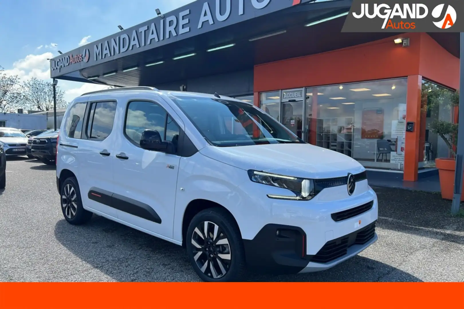 Citroen Berlingo HDI 130 EAT8 MAX TPANO XTR Blanc - 1