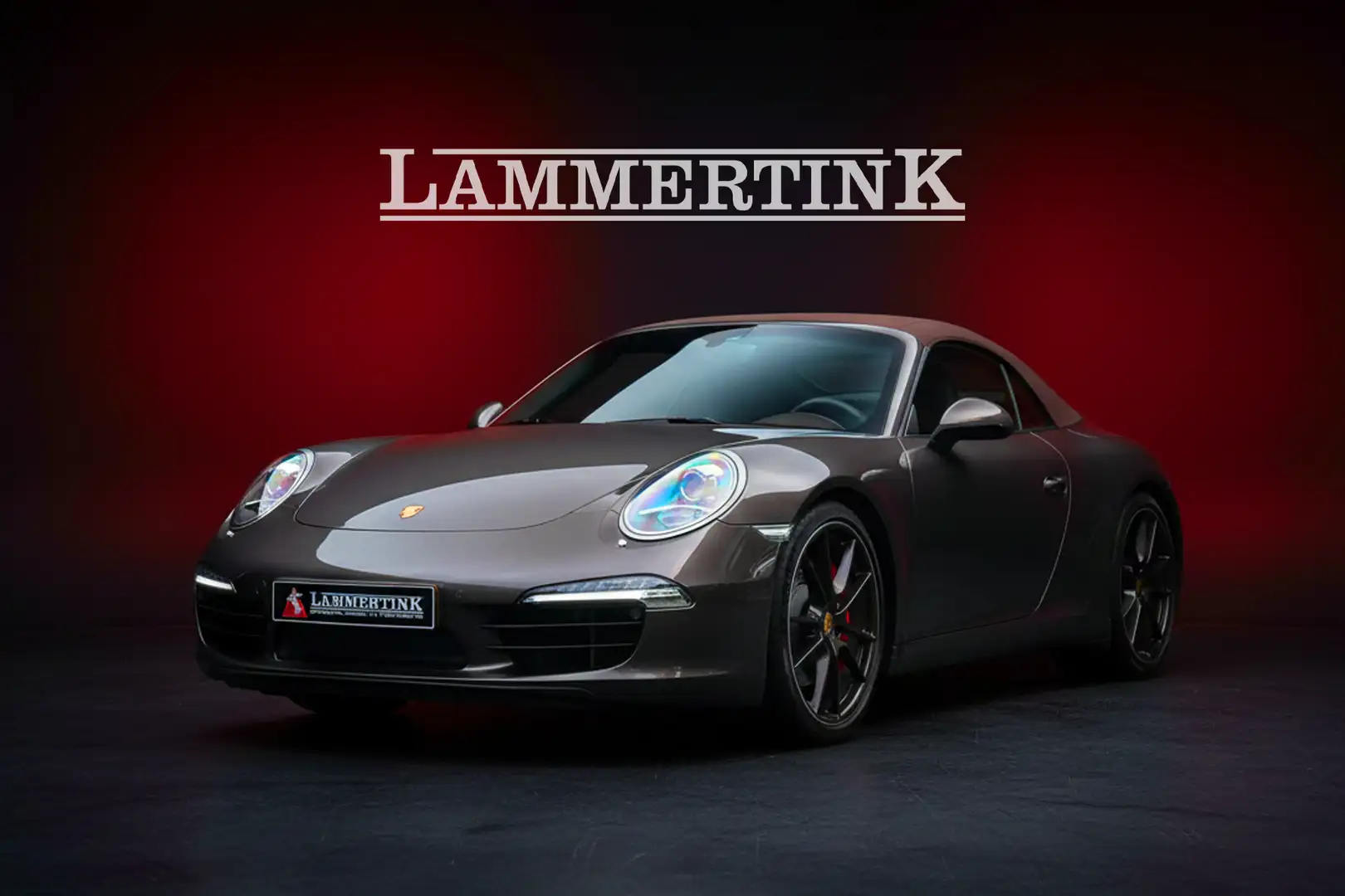 Porsche 991 Cabrio 3.8 Carrera S Anthracite Brown Gris - 1