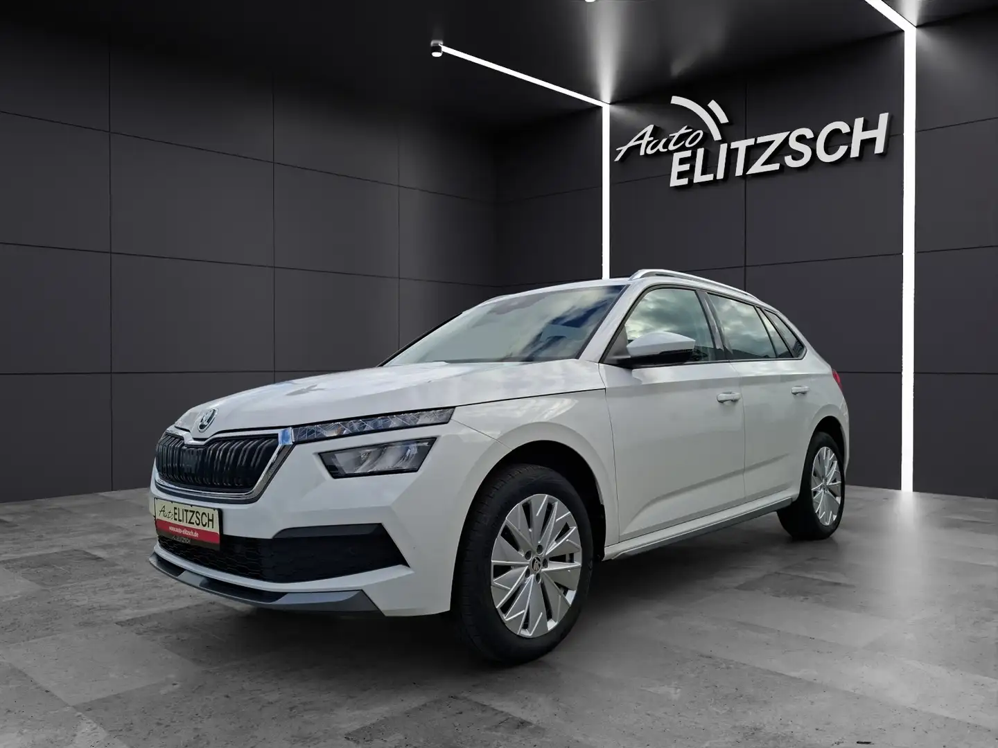 Skoda Kamiq TSI Style LED Navi AID GRA PDC SH Weiß - 2