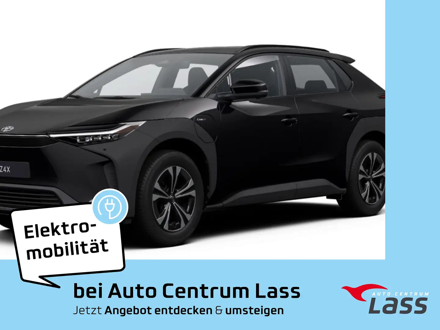 Toyota bZ4X Teamplayer +Navi+360°Kamera+0% Finanzierung Schwarz - 1