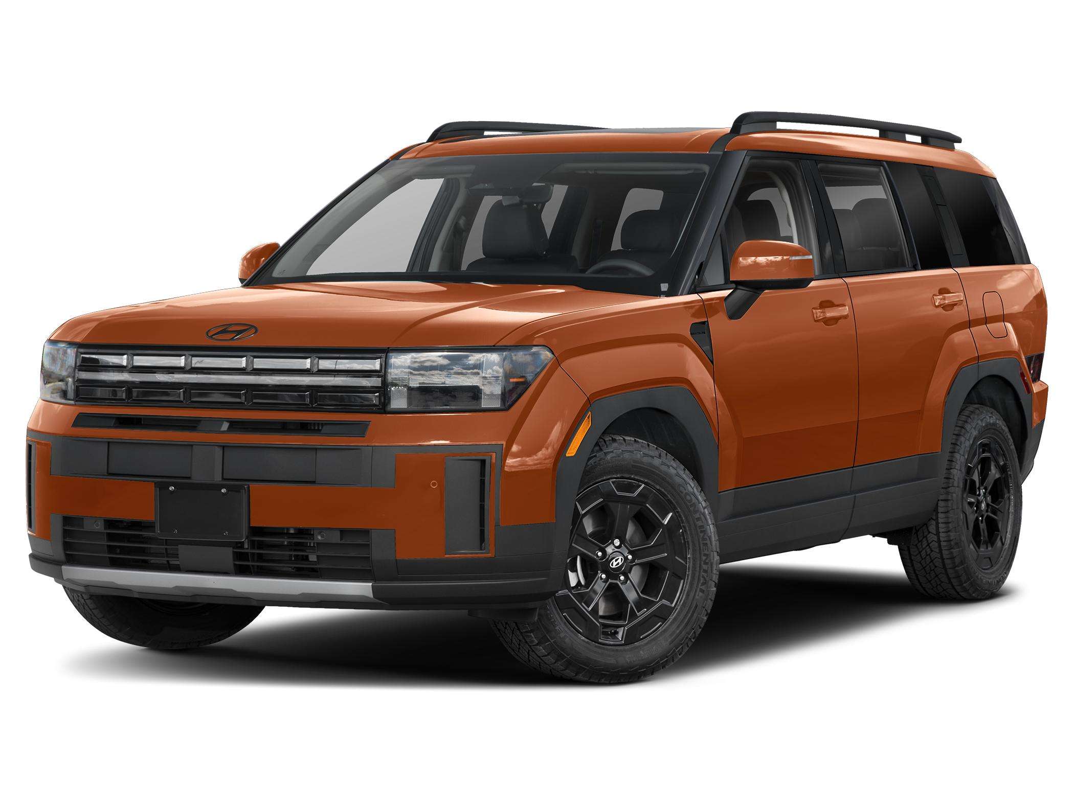 Orange 2025 Hyundai Santa Fe SUV / Crossover All-Wheel Drive 8-Speed Automatic