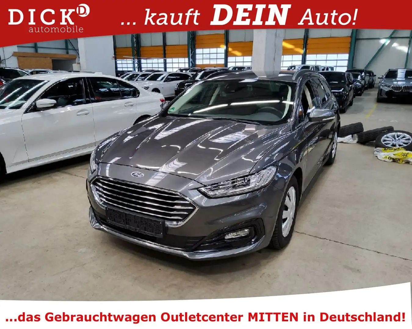 Ford Mondeo Tur 2.0d Aut LED+/NAVI/SHZ/DAB/RFK/8Fa Gris - 1
