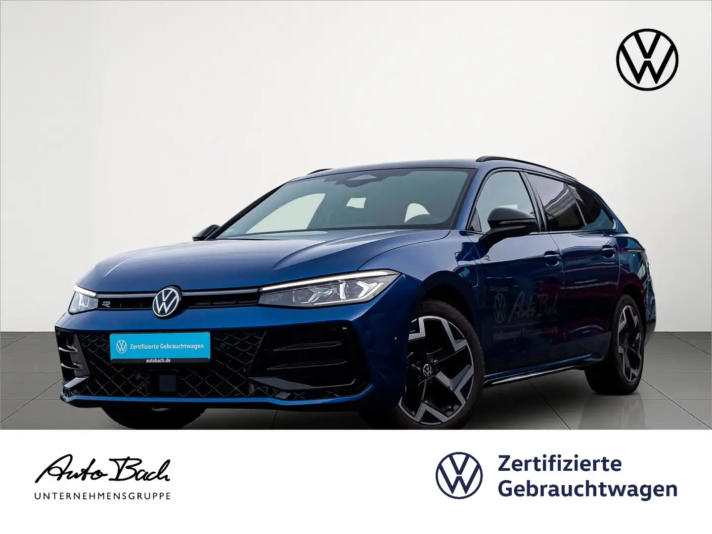 Volkswagen Passat Variant 1.5 eHybrid R-Line DSG Navi LED H Blau - 1