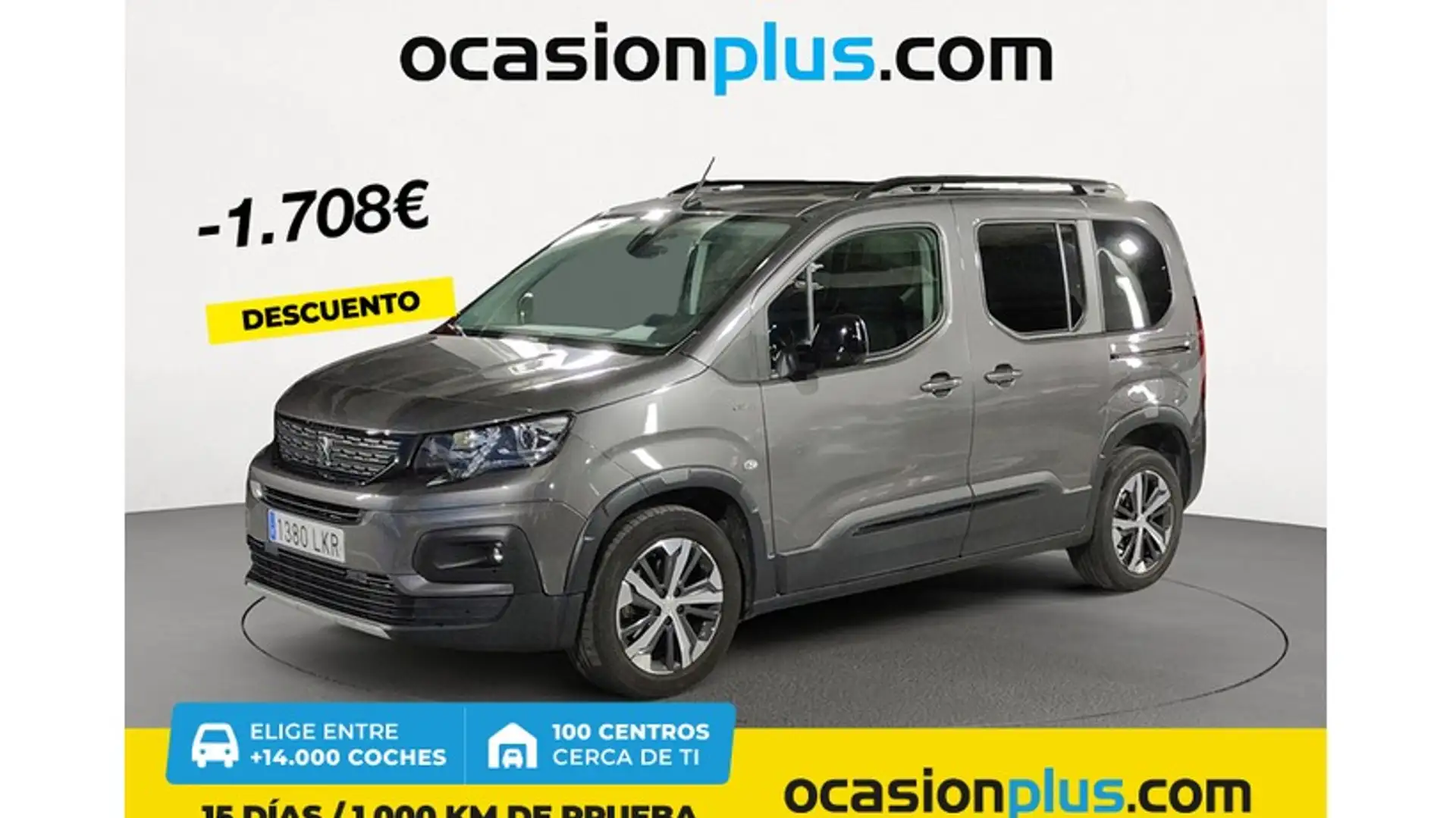 Peugeot Rifter 1.5BlueHDi S&S Standard GT Line EAT8 130 Plateado - 1