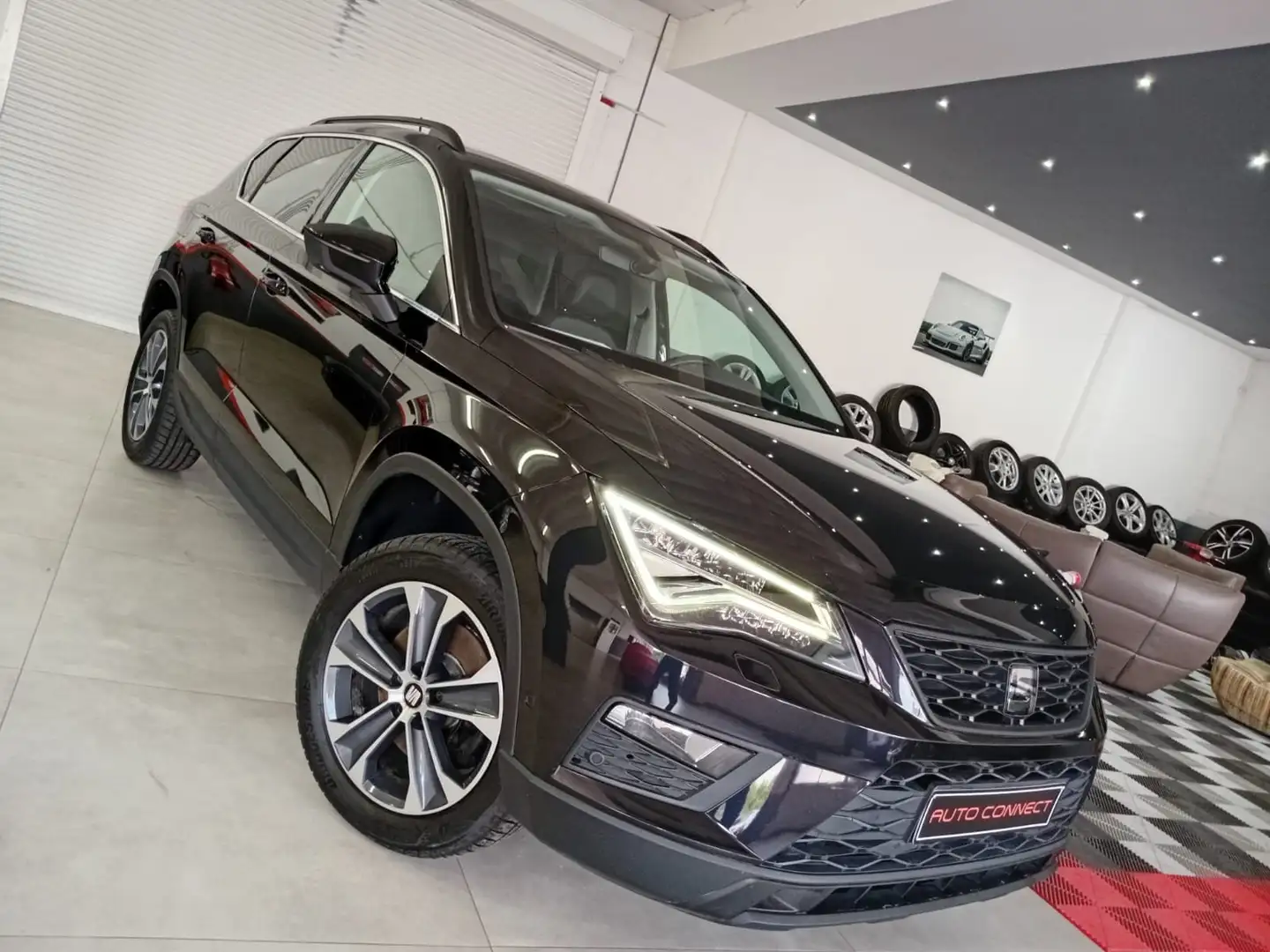 SEAT Ateca *TOIT PANO*JANTES*CUIR*NAVI*RADAR*NEUVE*SUPERBE* Noir - 1