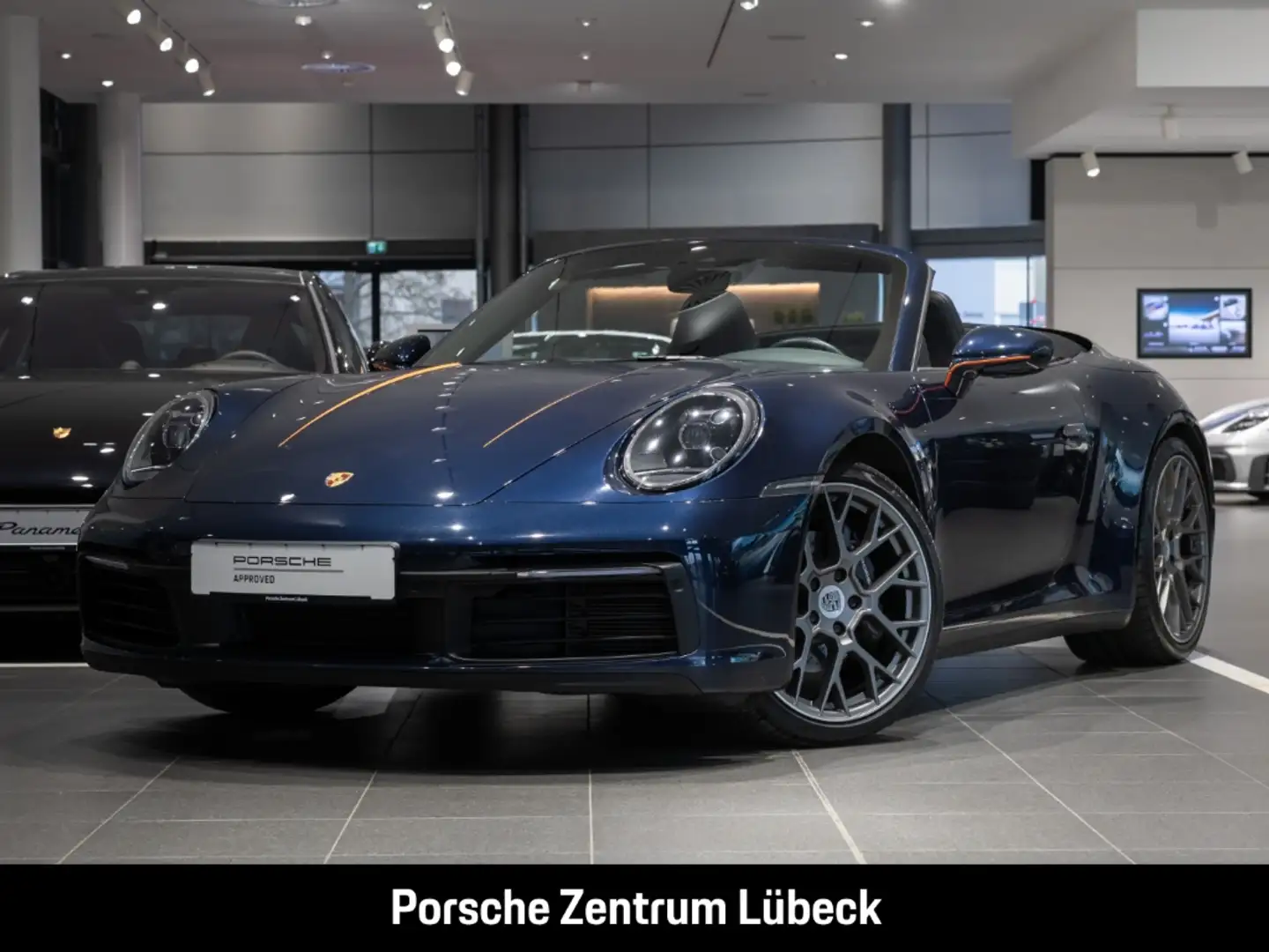 Porsche 992 911 Carrera Cabrio Sportabgas Sitzbelüftung Bleu - 1