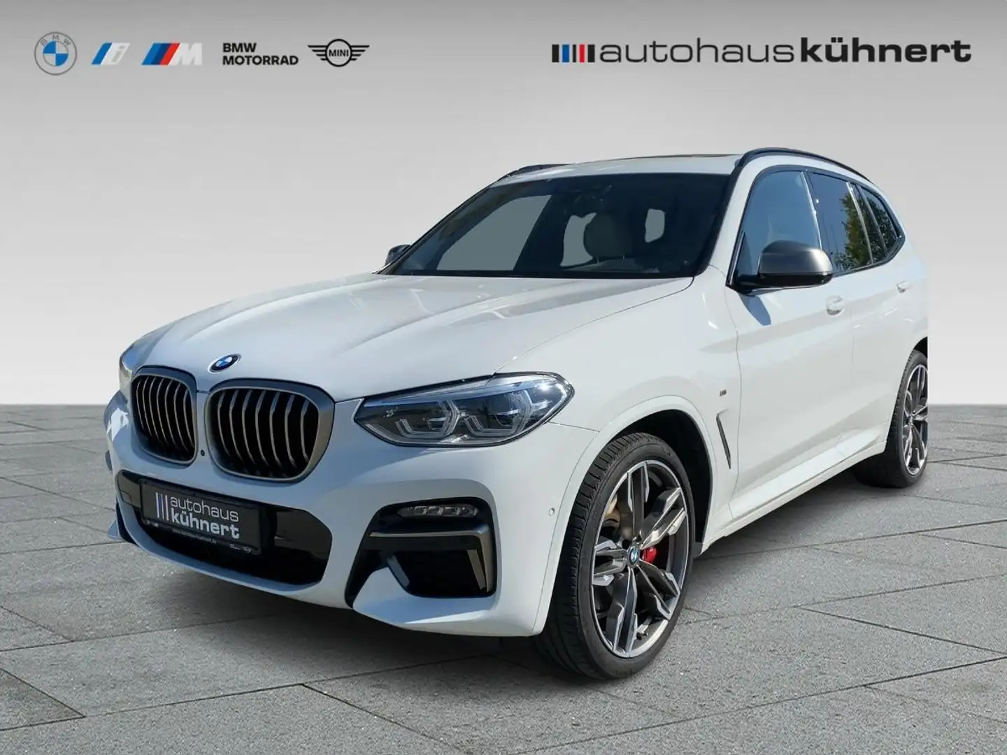 BMW X3 M 40d PanoSD AHK ACC Sthzg. adapt.Fw. HUD 1.Hd. Wit - 1