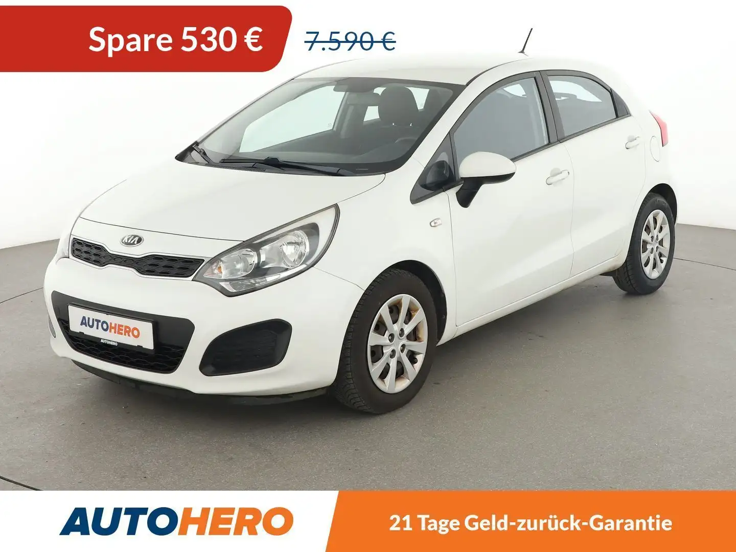 Kia Rio 1.2 Edition 7 *KLIMA*GARANTIE* Weiß - 1