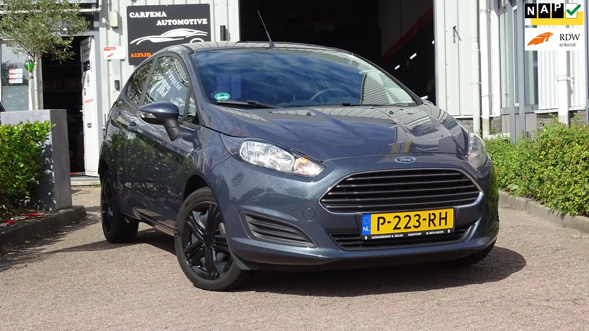 Ford Fiesta 1.0 Champion, Unieke parelmoer kleur, Stoel + voor Grau - 1